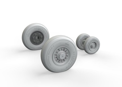 1/48 F-14D wheels for AMK kit