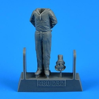 1/48 Krigsmarine WWII Ceremony - Sailor for German Submarine U-Boat Type VIIC for TRUMPETER kit