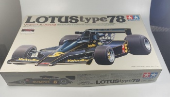 Tamiya 12037 Lotus type 78 (w/Photo Etched Parts) 1/12 + Full Sponsor Decal TABU DESIGN 12034 1/12 - Tamiya