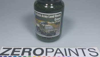 British Army Green (Land Rover) Paint 60ml - Zero Paints