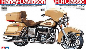 Harley-Davidson FLH Classic 1/6 - Tamiya