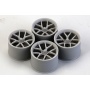 18' BBS For Porsche 911 GT3 RSR Wheels 1/24 3D Print - Hobby Design