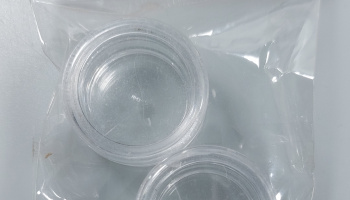 Clear Plastic Bottles 28mmx15mmx2pcs - Tuner Model Manufactory