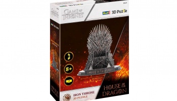 3D Puzzle REVELL 00224 - House of the Dragon "Iron Throne" - Revell