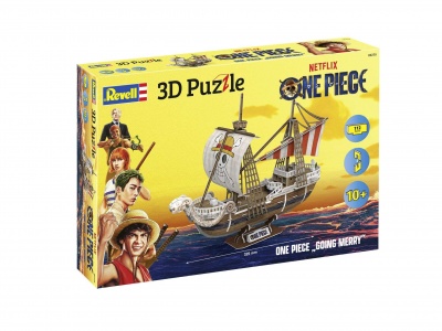 3D Puzzle REVELL 00270 - One Piece Flying Lamb/ Going Merry - Revell