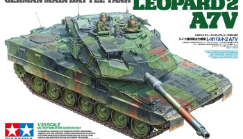 Leopard 2 A7V 1/35 – Tamiya