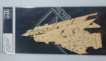 HMS HOOD 1941 WOODEN DECK for TRUMPETER 1/700 - KA-Models