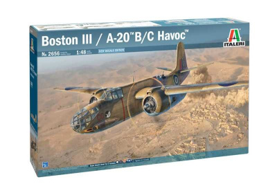 A-20B / Boston III (1:48) Model Kit letadlo 2656 - Italeri