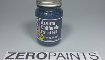 Ferrari Azzurro California 524 (Met Silver) 60ml - Zero Paints