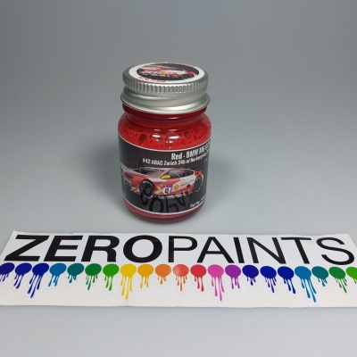 BMW M6 GT3 42 Zurich 24h Of Nurburgring 2017 Red Paint 30ml - Zero Paints