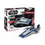 Build & Play SW 06773 - Resistance A-wing Fighter, blue (světelné a zvukové efekty) (1:44)