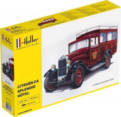 Citroen C4 Splendid Hotel 1/24 - Heller