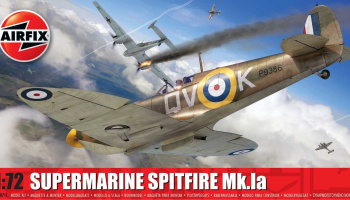 Classic Kit letadlo A01071C - Supermarine Spitfire Mk.Ia (1:72) - Airfix