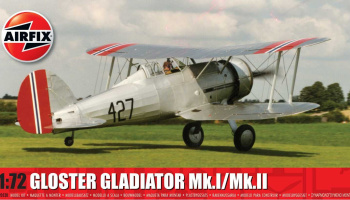 Classic Kit letadlo A02052B - Gloster Gladiator Mk.I/Mk.II (1:72) - Airfix