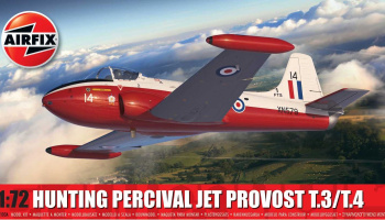 Classic Kit letadlo A02103A - Hunting Percival Jet Provost T.3/T.4 (1:72) - Airfix