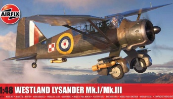 Classic Kit letadlo A07116 - Westland Lysander Mk.I/Mk.III (1:48) - Airfix