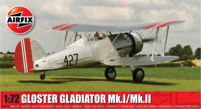Classic Kit letadlo A02052B - Gloster Gladiator Mk.I/Mk.II (1:72) - Airfix