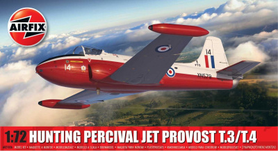 Classic Kit letadlo A02103A - Hunting Percival Jet Provost T.3/T.4 (1:72) - Airfix