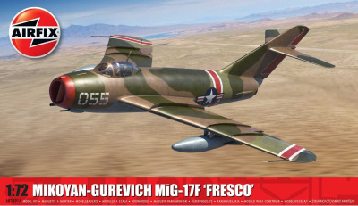 Classic Kit letadlo A03091A - Mikoyan-Gurevich MiG-17F 'Fresco' (1:72) - Airfix