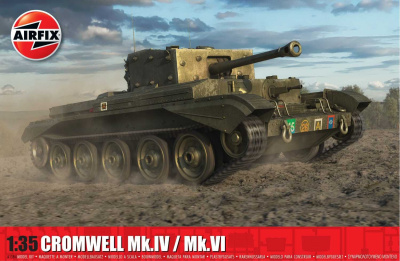 Classic Kit military - Cruiser Mk.VIII A27M Cromwell Mk.IV / Mk.VI (1:35) - Airfix