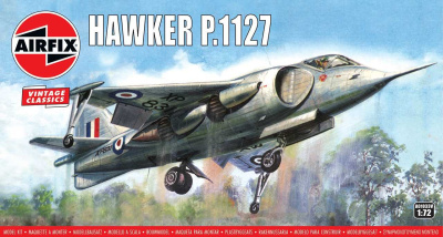 Classic Kit VINTAGE letadlo A01033V - Hawker P.1127 (1:72) - Airfix