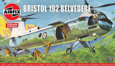 Classic Kit VINTAGE vrtulník - Bristol 192 Belvedere (1:72) - Airfix