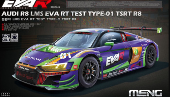 AUDI R8 LMS EVA RT TEST TYPE-01 TSRT R8 1/24 - Meng Model