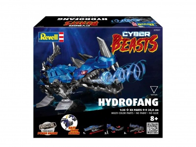 Cyber Beasts 07851 - HydroFang (1:35) - Revell