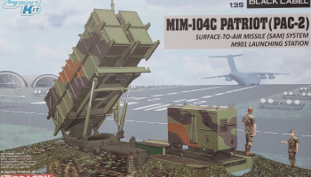 SLEVA 573,-Kč Discount 34% - MIM-104C Patriot Surface-to-Air Missile (SAM) System (PAC-2)1:35 - Dragon