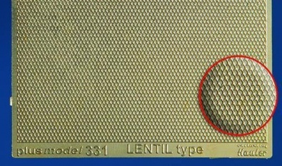 Engraved plate – Lentil type 1/35 - Plus Model