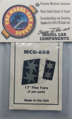 Flex Fans, 17inch 1/24 - 1/25 - Model Car Garage