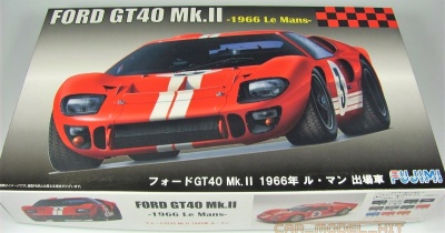 Ford GT40 1966 Le Mans 1/24 - Fujimi