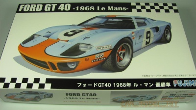 Ford GT40 1968 Le Mans 1/24 - Fujimi