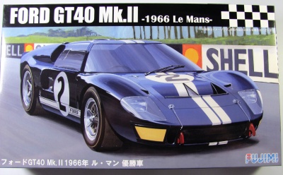 Ford GT40 Mk.II Le Mans Winner 1966 1/24 - Fujimi