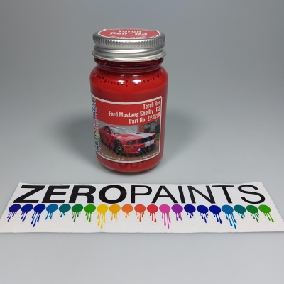 Ford Mustang Shelby 2010 - 60ml Red - Zero Paints