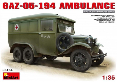 GAZ-05-194 Ambulance 1/35– MiniArt