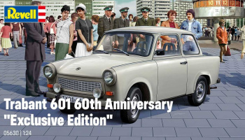 Gift-Set auto 05630 - 60th Anniversary Trabant 601 (1:24) - Revell