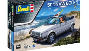 Gift-Set auto 05636 - 50 Years of the VW Golf 1 (1:24) - Revell