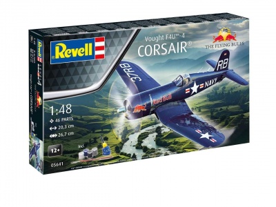 Gift-Set Flying Bulls 05641 - F4U-4 Corsair (1:48) - Revell