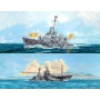 Gift-Set lodě 05644 - Pacific Warriors (1:700) - Revell