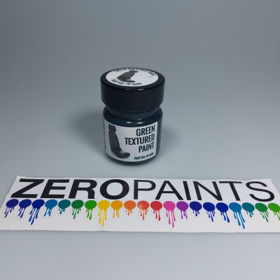 Green Textured Paint 30ml - plastový obal - Zero Paints