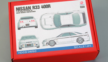 Nissan R33 400R Full Detail Kit 1/24 - Hobby Design