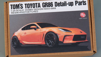 Tom's Toyota GR86 Detail-up Parts For T 24361 1/24 - Hobby Design