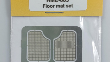 SLEVA  40% DISCOUNT - Floor rubber mat set 1:24 1:25 - Highlight Model Studio