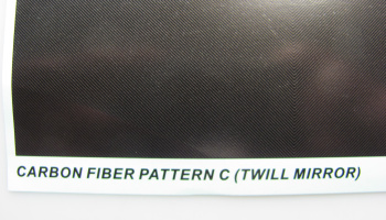 Carbon Fiber Decals C Twill Mirror - SKDecals