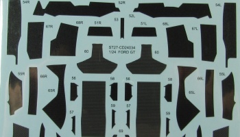 Ford GT Carbon Decal for Tamiya 24346 - Studio27