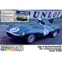 Jaguar D Type Ecurie Ecosse Blue Paint - Zero Paints