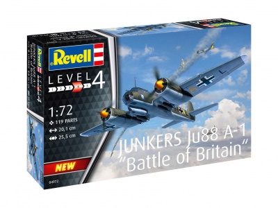 Junkers Ju88 A-1 Battle of Britain (1:72) - Revell