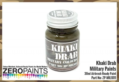 Khaki Drab Paint 30ml - Zero Paints