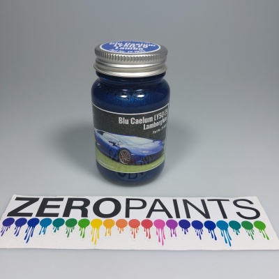 Lamborghini Paint 60ml Blu Caelum Metallic - Zero Paints